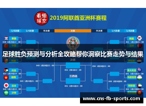 足球胜负预测与分析全攻略帮你洞察比赛走势与结果 足球胜负预测与分析全攻略帮你洞察比赛走势与结果